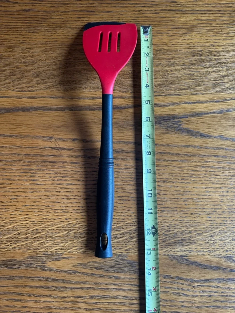 Le Creuset Revolution Bi-Material Slotted Turner Spatula